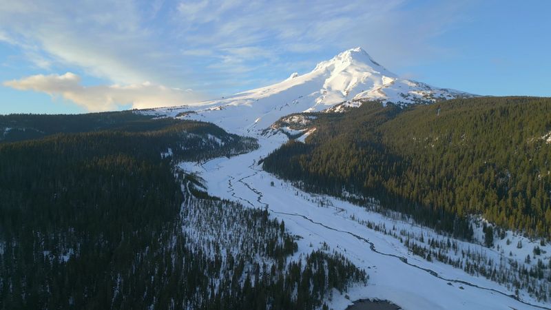 Icy River Views Along The White River Corridor