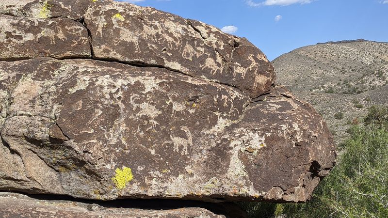 The Shooting Gallery Rock Art Area At Basin And Range National Monument