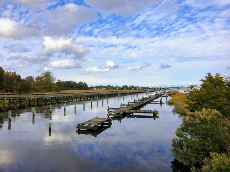 Chesapeake Beach Railway Trail Boardwalk, Chesapeake Beach