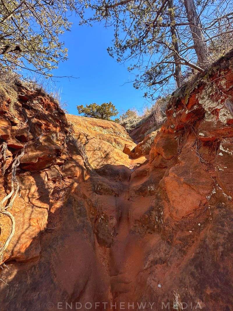 Canyon Walls Protected Travelers From Prairie Elements