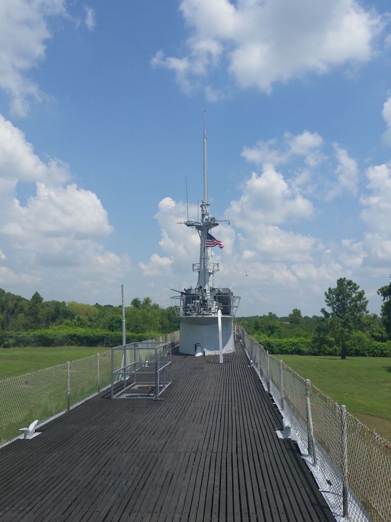 USS Oklahoma Mast Piece Connects to Pearl Harbor