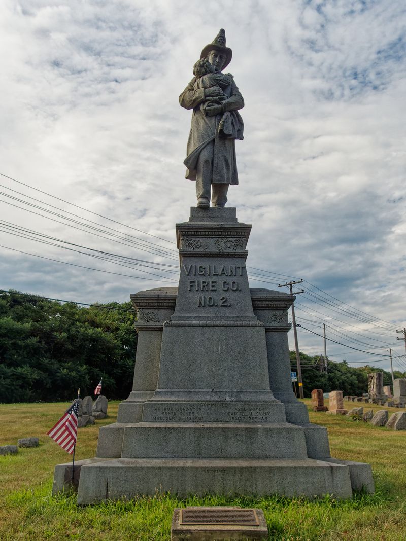 Vigilant Fire Company Firemen’s Monument, Lehigh County