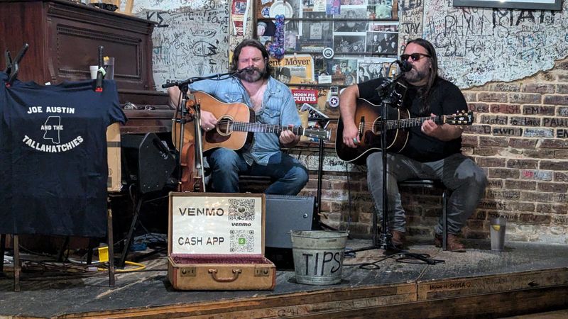 Walls Covered In Photos, Notes, And Local History