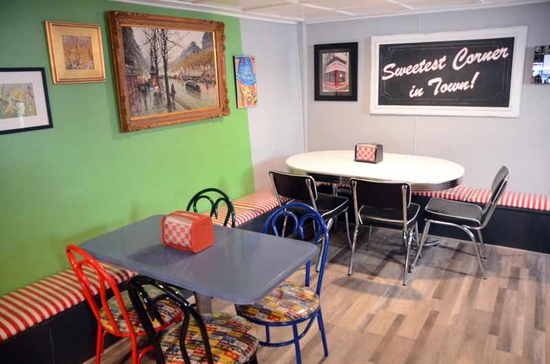 Cozy Upstairs Seating Area Perfect for Relaxing