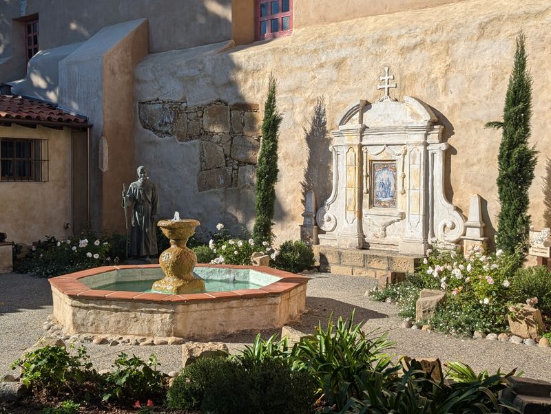 The Carmel Mission’s Quiet Courtyards And Old California Mood