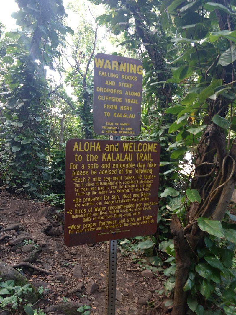 Trail To Kalalau Beach