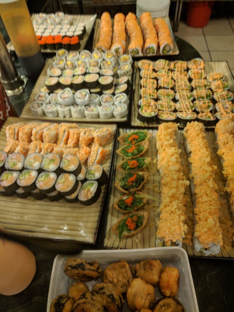 The Buffet Spread Brings Color and Choices to Every Table