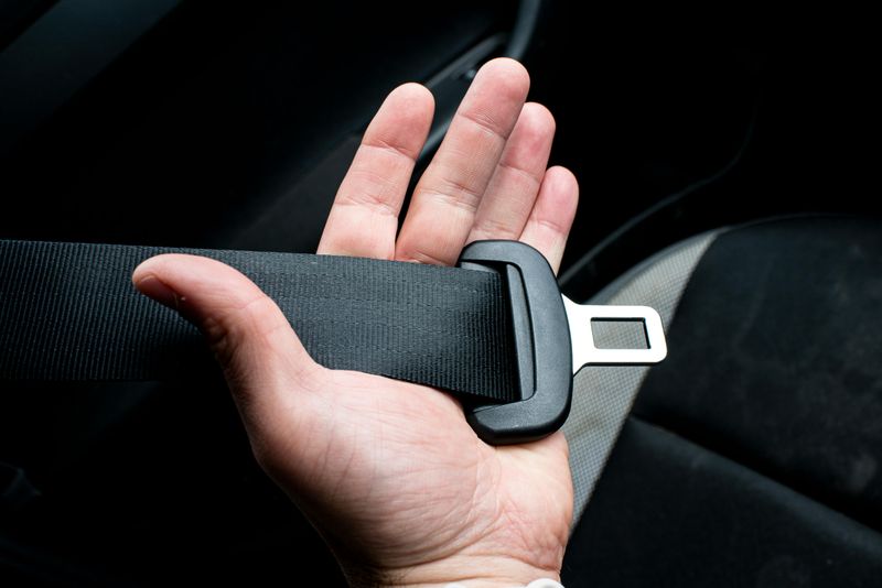 Seat Belts Are Required For Drivers And Passengers 