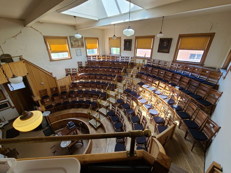 Anatomical Theater With Original Amphitheater Seating