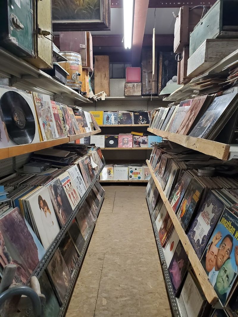 Vinyl Heaven on the Second Floor
