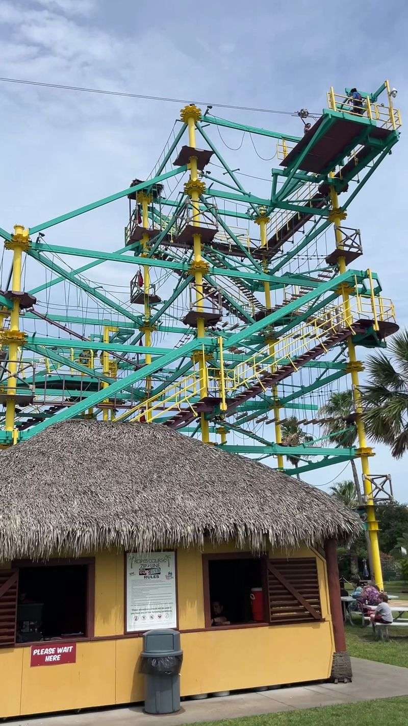 Ropes Course Tests Your Nerve Above Ground