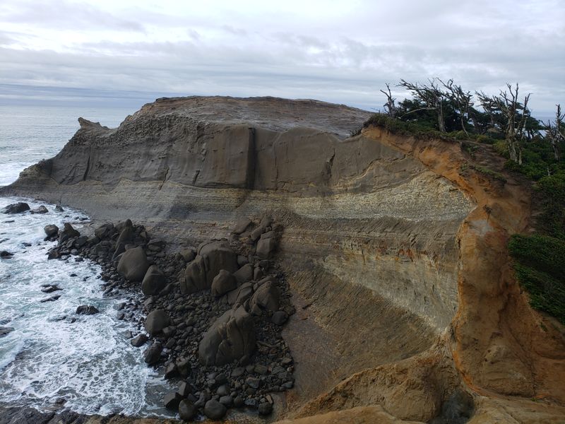 Sandstone Formations Crumbling Under Foot Traffic