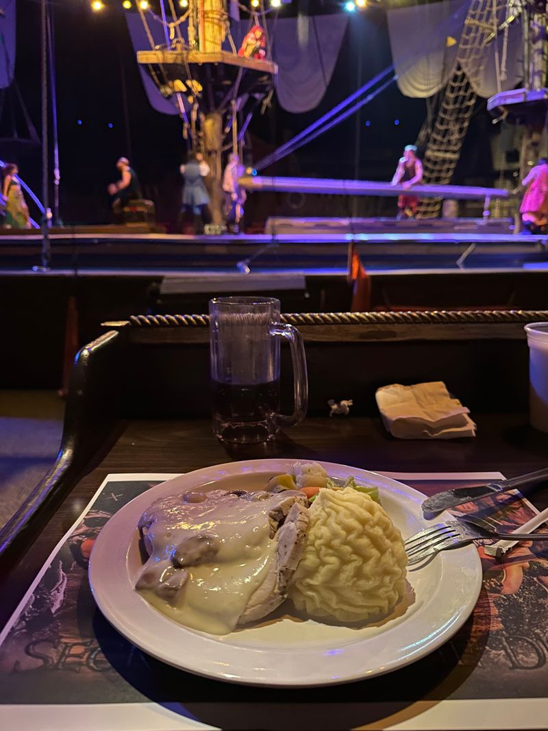 Food Served As Part Of The Adventure