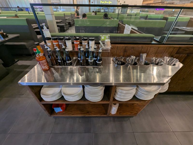 Sauce And Condiment Bar For Flavor Customization