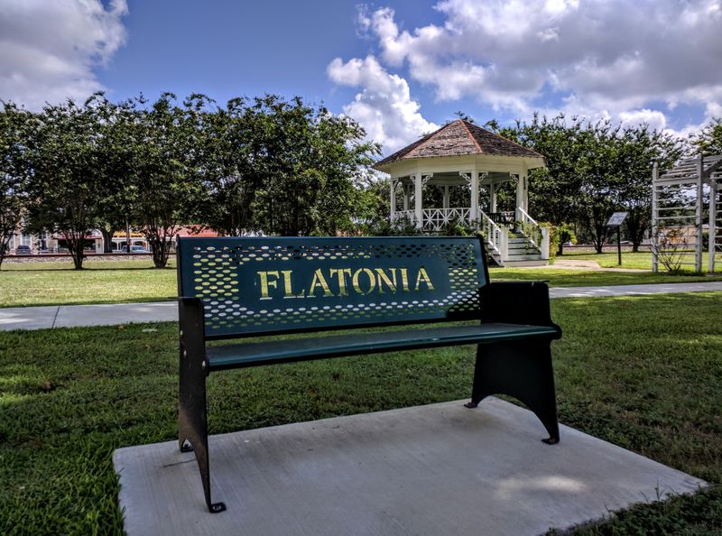 Downtown Buildings Frozen in Time