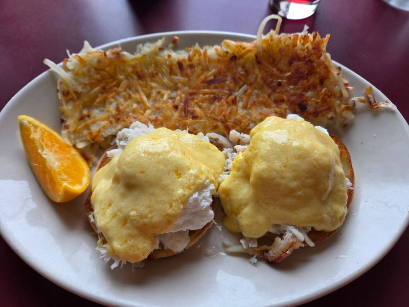 Special Breakfast Items Including Dungeness Crab Benedict