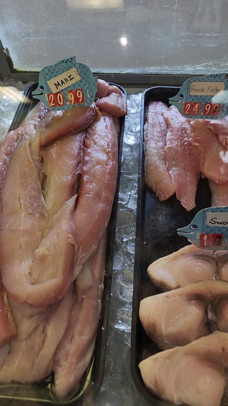 Walk Through The Seafood Market First