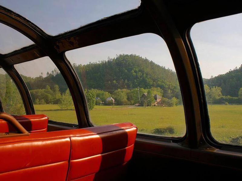 Hiwassee Gorge Scenery Makes The Ride Feel Like A Moving Lookout