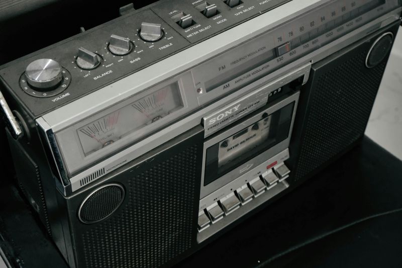 Music Came From Cassettes And FM Radio