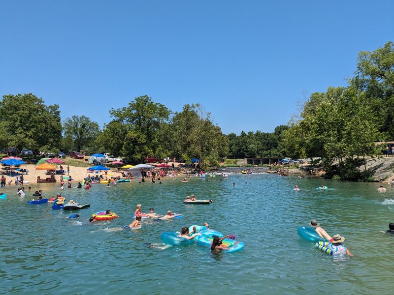 Blue Hole Park in Salina