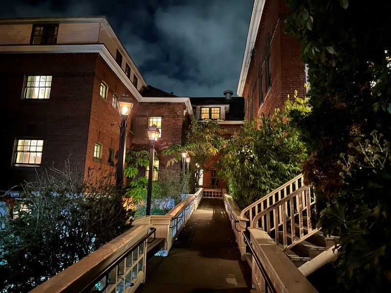 The Disembodied Voice Warning Visitors