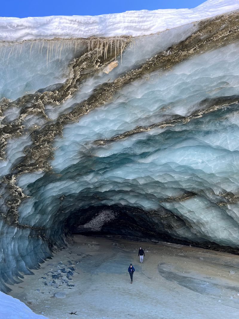 Castner Glacier Ice Cave