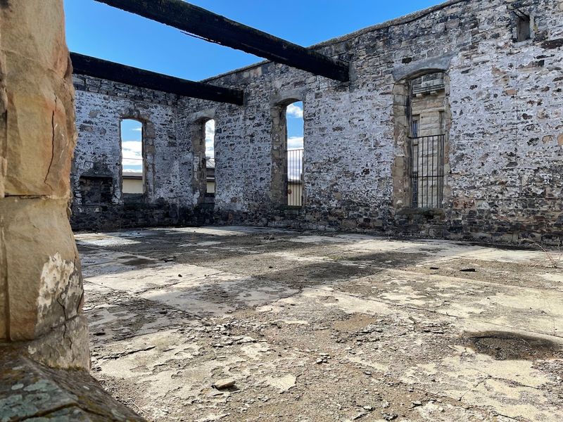 The Yard And Gallows Area Make You Walk Slower Without Meaning To