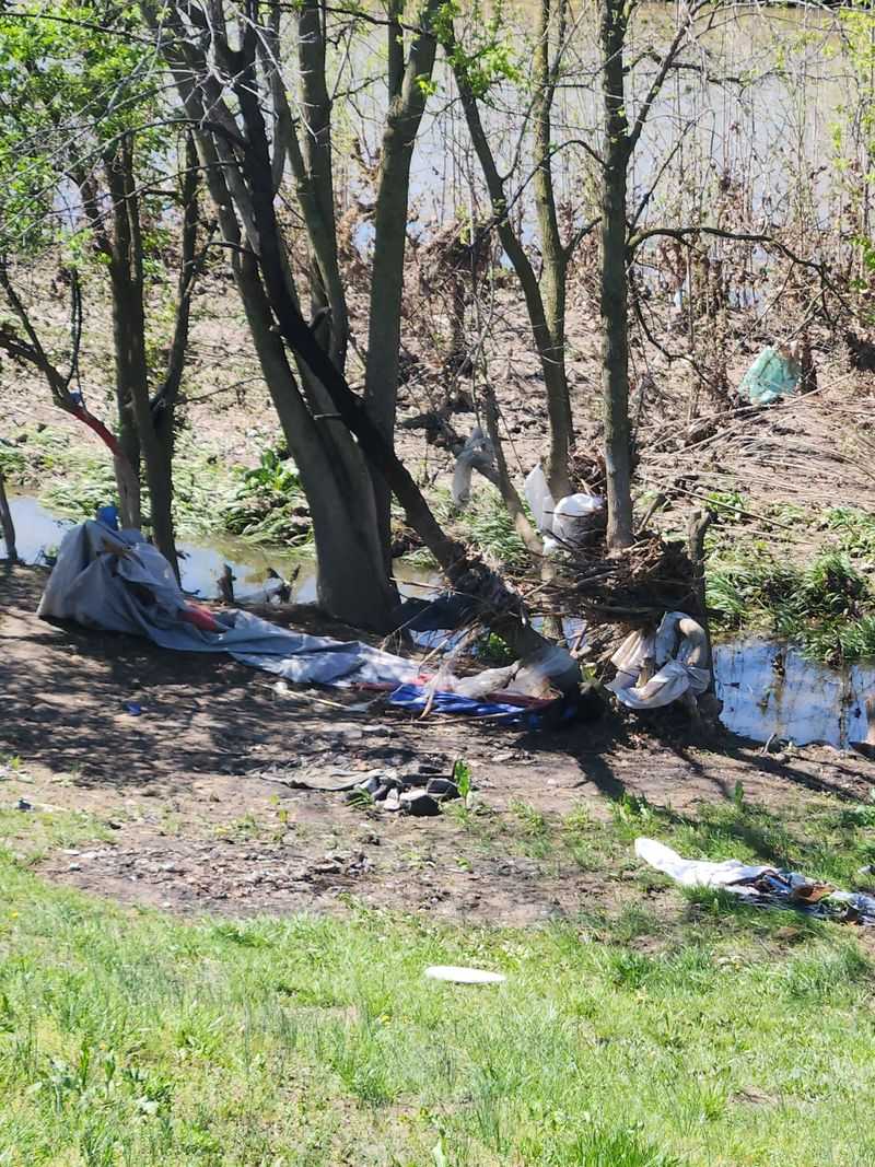 Vandalism and Trash Destroying Natural Beauty