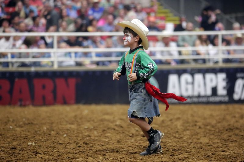Rodeo Clowns Who Earn Their Keep
