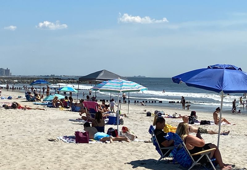 Steam Train Along the Coast