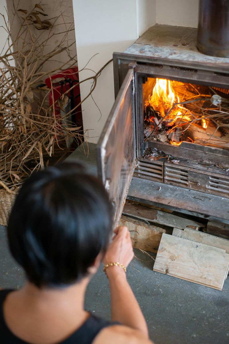 Wood Stove Or Fireplace Tending