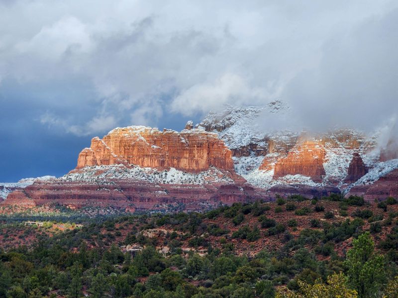 Sedona Pullouts For Red Rock Frost And Quick Photos