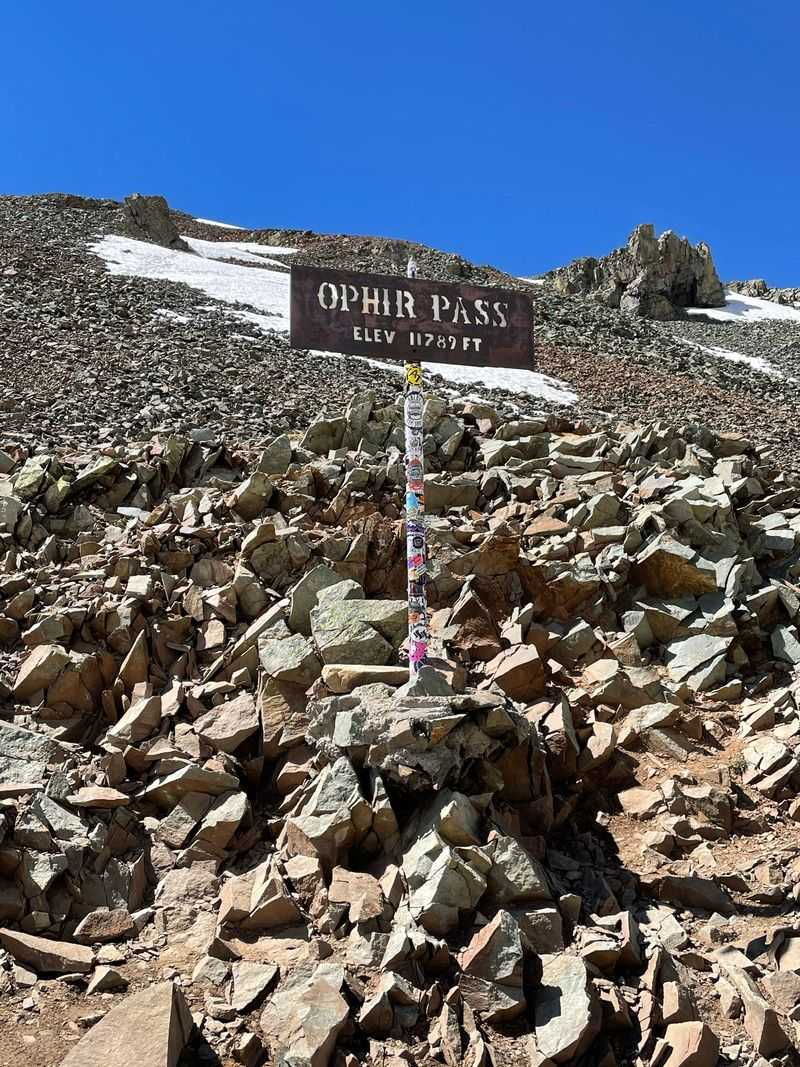 Ophir Pass Becomes A Winter Wall