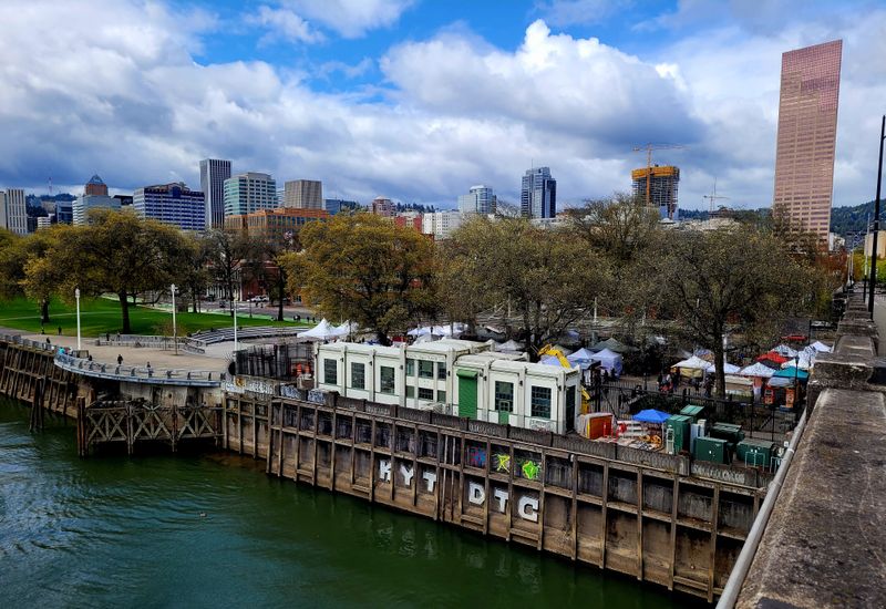 Waterfront Views While You Shop