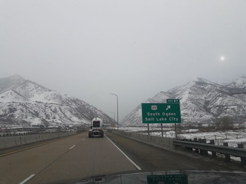 Sliding Onto I-84, Then Cutting Off Onto Quieter Farm Roads