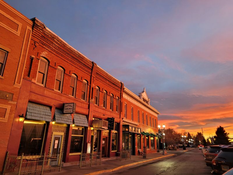 Laramie’s Brick Blocks And Slow Winter Morning Pace