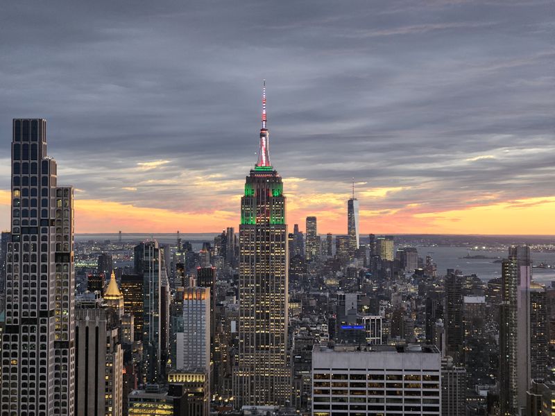 Empire State Building Observatory Vs. Top Of The Rock Terrace Empire State Building Observatory Vs. Top Of The Rock Terrace