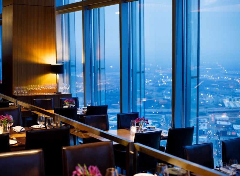 Dinner Perched Above the Prairie