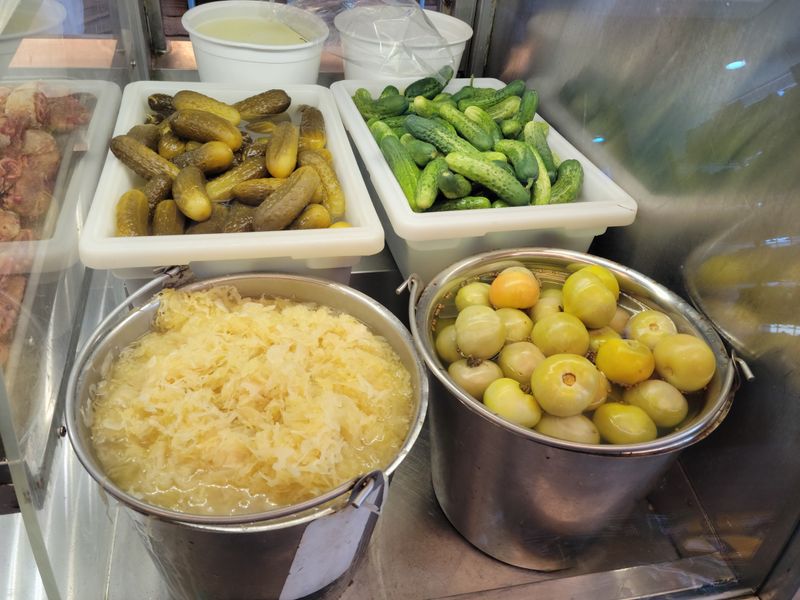 The Pickle and Coleslaw Bar That Steals the Show