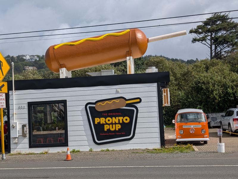 Finding the Giant Corn Dog on Your Coastal Drive