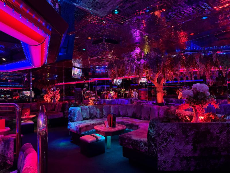 The Fireside Lounge Glow Is The Signature