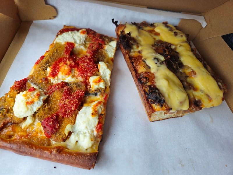 Square Pizza Slices Worth the Drive