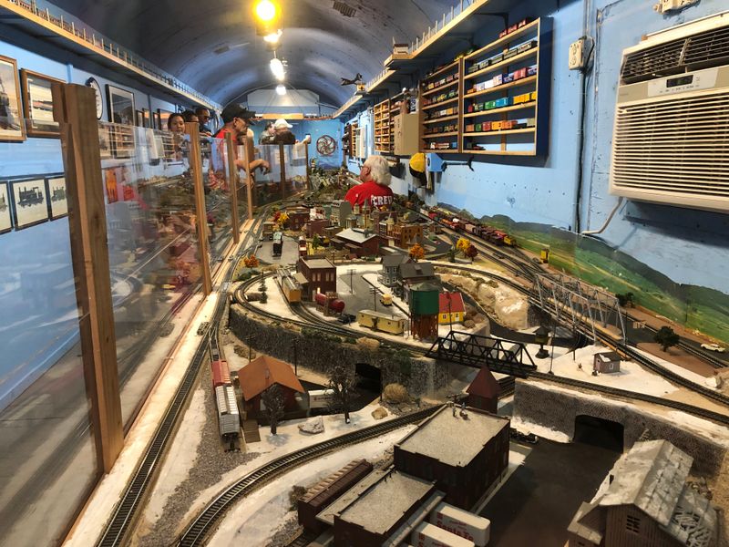 Exploring the Intricate Model Train Layout