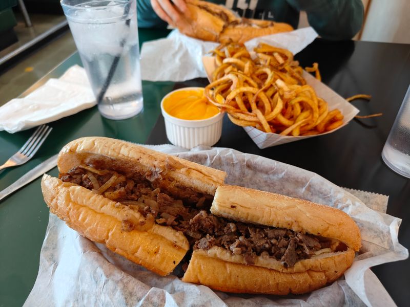 Monster-Sized Philly Cheesesteak Sandwiches
