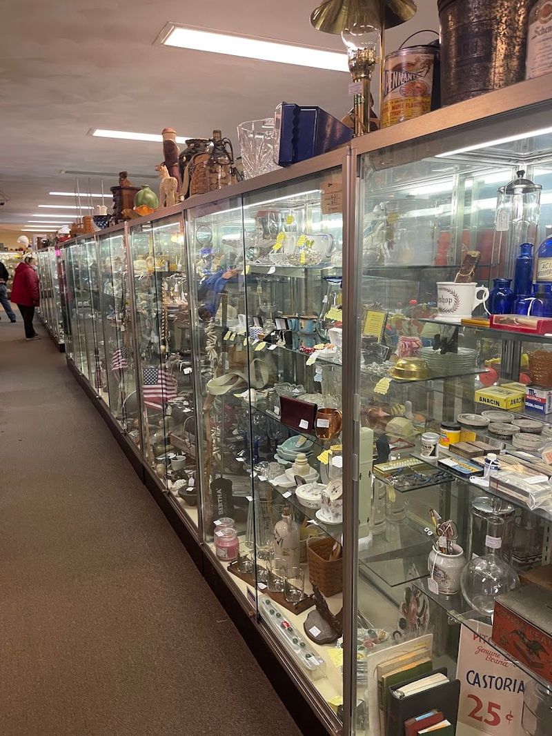 Organized Display Cases Make Browsing A Real Pleasure