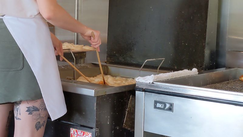 Watching The Fryer Work Like It’s Part Of The Show