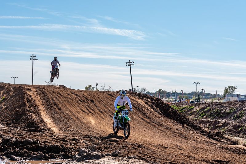 The Motocross Dirt Track Is a Whole Other World on the Same Property