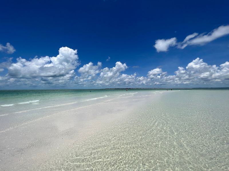 Wide Beach Space Prevents Crowding