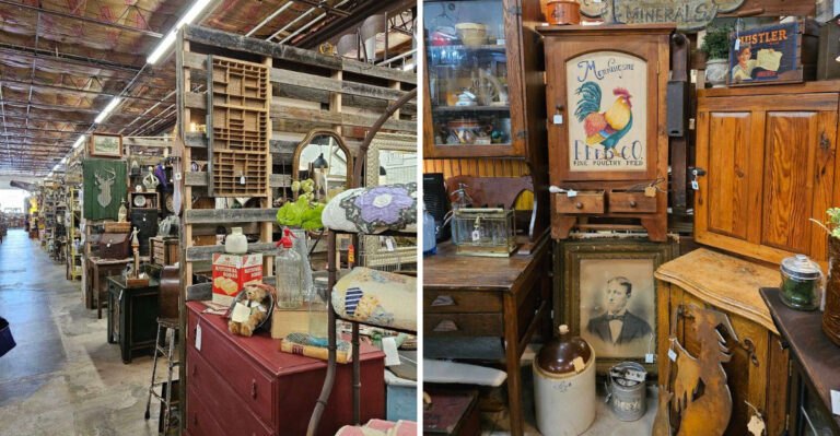 The Massive Antique Store In Oklahoma That Takes a Full Day to See