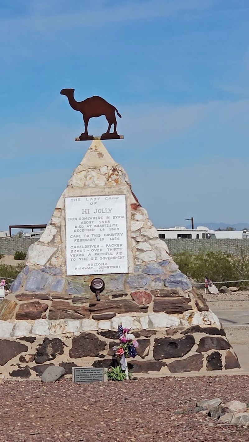 Hi Jolly Monument And The Camel Story Twist